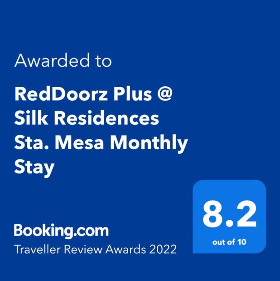 Reddoorz Plus @ Silk Residences Sta. Mesa Monthly Stay Manille Extérieur photo